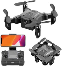 UNO1RC Mini RC Drone With Camera - One-button Takeoff/landing, Gravity Sensor, Gesture Control, 3D Flip, Voice Control, High-definition RC Drone, Suitable For Children, Adults And Beginners