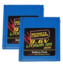 2 x 9.6v / 600 mah Lithium ION Battery for New Bright RC Truck