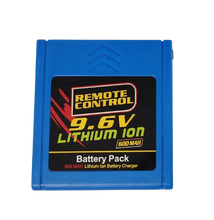 1 X 9.6 VOLTS / 600 MAH LITHIUM ION BATTERY PACK FOR NEW BRIGHT RC TRUCK
