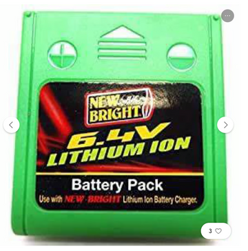 NEW BRIGHT R/C 6.4V LITHIUM ION BATTERY PACK