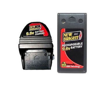 1 x Combo 9.6 Volts Battery / 1250 & Adaptor Charger for New Bright RC Truck