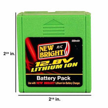 New Bright 12.8v / 500 mah Lithium ION Battery w/ adaptor Charger