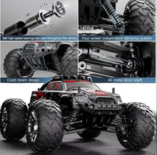 1:16 4WD Electric Off-road Vehicle IPX6 With LED Lights Drift Racing KF11 RC Car Brushless All-Terrain Fast High SpeedTruck Toy