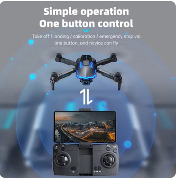 X6 PRO Drone With Camera For Beginners 4K HD Camera WIFI FPV Rc Drones 120° Adjustable Lens Foldable RC Quadcopter Toys