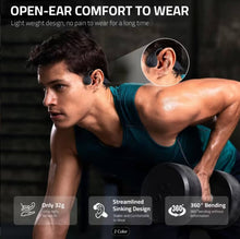 TENKA BE Bone Conduction Headphones 8 H Playtime, Bone Conduction Earbuds, Open Ear Headphones Wireless Earbuds Sport Headphones With Mic Headset For