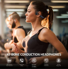 TENKA BE Bone Conduction Headphones 8 H Playtime, Bone Conduction Earbuds, Open Ear Headphones Wireless Earbuds Sport Headphones With Mic Headset For