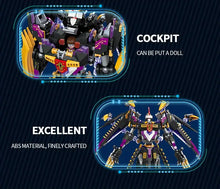 1341Pcs Calamity Knight Building Block Assembled Model Purple Mech Robot Toy Holiday Gift For Boys