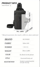 Lightweight & Roomy: Men's Large Capacity Bag for All Your Needs!