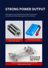 Q142 New 35km/h Retro Muscle Car High-speed Car Professional-level High-speed Carbon Brush Motor 1:16 Four-wheel Drive Alloy Drift Flat Racing Car 7.4v1300mAh Rechargeable Lithium Battery