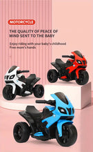 Children's Electric Motorcycle, Baby Riding Toys, Three-wheel Motorcycle, Rechargeable Children's Toys, Suitable For 1-7 Years Old Baby