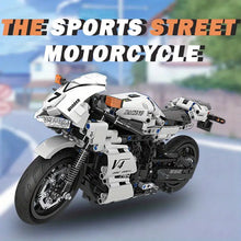 Technical 1:6 Seris Motorcycle Building Blocks, The Off-Road Motorbike Model Bricks High-Tech MOTOR, Modular High Reduction Classic Collection Educational Toys For Boys Gifts
