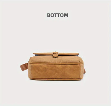 [WEIXIER] Men's Casual Simple Crossbody Bag, Trendy Shoulder Bag