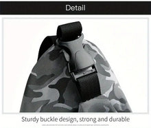 Stay Protected & Charged On-the-Go: Waterproof Crossbody Chest Bag With USB Charging & Earphone Hole