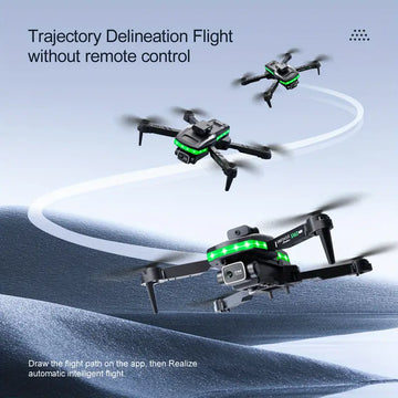 Drone With HD FPV Camera, Full Flashing LED Light Bar, Remote Control Toys Gifts For Boys Girls, Four Sided Obstacle Avoidance, Altitude Hold, Headless Mode, One Key Start Speed Adjustment, 3D Flips