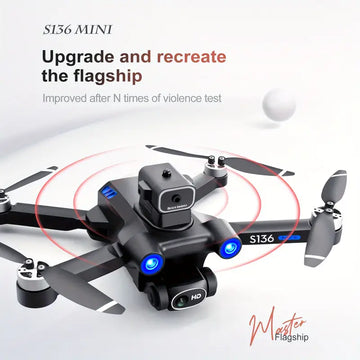 2023 New GPS Drone HD Dual Camera Aerial Photography Drones Obstacle Avoidance Brushless Helicopter Foldable RC Quadcopter