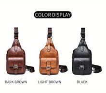 WEIXIER New Spring And Summer Products, Men's One-shoulder Crossbody, High-end Pu Material Fashion