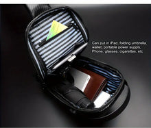 Secure & Stylish Men's Waterproof Chest Bag - Perfect for Travel & Motorcycle Rides!