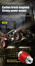 RC Cars, 38KM/H Full Scale Fast High Speed Remote Control Car For Adult Boy, 4WD 2.4GHz Carbon Brush Off Road Monster RC Truck All Terrain Racing Vehicle Toys Gift