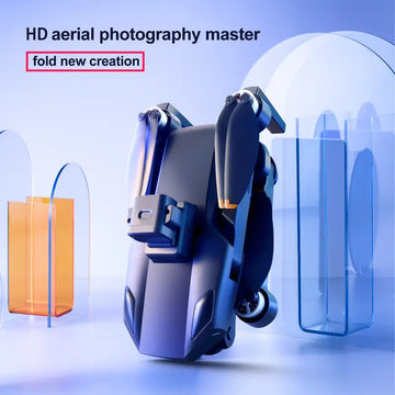 S135 GPS UHD Dual Camera Foldable Drone Wifi LED Screen Remote Control,Three-axis Gimbal Optional Radar Obstacle Avoidance, Gravity Sensor, Altitude Hold, 3D Flip RTF Includes Carrying Bag