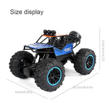 Remote Control Off-Road Vehicle, RC ATV Toy, 1:18 All Terrain Vehicle, With Lights And USB Rechargeable Battery, 2 Colors Available, Great Gifts For Boys