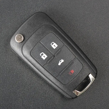 Suitable For Buick Hideo New Regal Regal Chevrolet Cruze Opel Car Folding Shell Remote Control Key Shell 2/3/4/5 Buttons Key Fob Cover