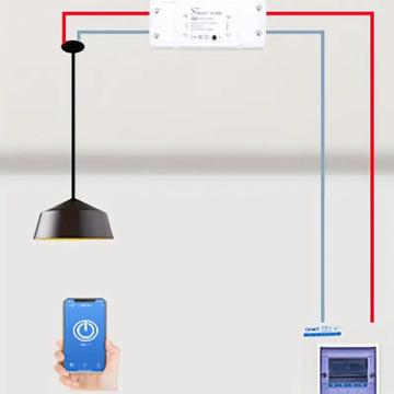 Mobile App Remote Wireless Remote Control Timing Wif Intelligent Switch On-off Device Wi On-off Device Graffiti