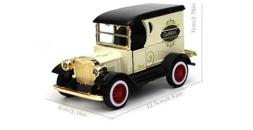 Simulation 1:32 Vintage Ford Vintage Car Model Children's Toy Car Swing Part Huili Car Model Boy Toy