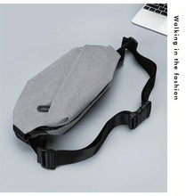 Men's Waterproof Chest Bag Oxford Fabric Diagonal Zipper Backpack For Outdoor Riding
