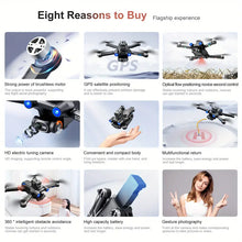 2023 New GPS Drone HD Dual Camera Aerial Photography Drones Obstacle Avoidance Brushless Helicopter Foldable RC Quadcopter