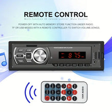 Single 1DIN In-Dash Car Radio Stereo Remote Control Digital BT Audio Music Stereo For 12V Car Radio Mp3 Player USB/SD/AUX-IN/FM