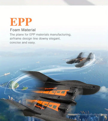 Remote Control Aircraft Sea, Land And Air Model Combat UAV EPP Special Foam Spaceship Waterproof Outdoor Children's Toys