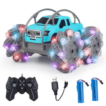 2.4G 4WD RC Car Remote Control Drift Stunt Twisting Car For Kids