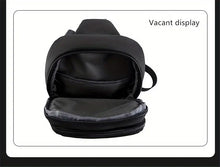 1pc Casual Black Chest Bag Foe Man And Women, Trendy Versatile Crossbody Bag Single Shoulder Bag, Student Commuter Bag For Travel Daily Use