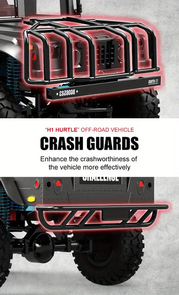 Q121(1535)1:12 Full Scale 2.4G Four-wheel Drive Climbing Off-road High-speed Vehicle