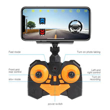 Cool Toy Present For Kids: 2.4G Controller, WiFi Camera, High-Speed Drift Off-Road Car, 4WD Double Steering Buggy RC Rock Crawler!