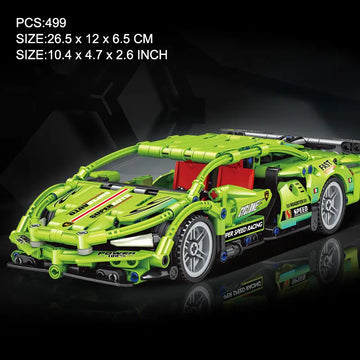 Technical Sports Cars, Super Racing Car Model Building Blocks Toys For Boys