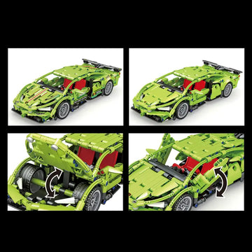 Technical Sports Cars, Super Racing Car Model Building Blocks Toys For Boys