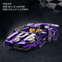 Technical Sports Cars, Super Racing Car Model Building Blocks Toys For Boys