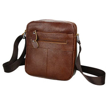 Men's Genuine Leather Shoulder Bag: Ideal for Outdoor Travel, Business & Daily Commuting