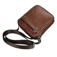 Men's Genuine Leather Shoulder Bag: Ideal for Outdoor Travel, Business & Daily Commuting