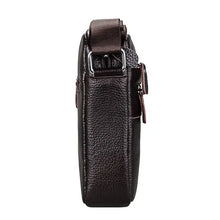 Men's Genuine Leather Shoulder Bag: Ideal for Outdoor Travel, Business & Daily Commuting