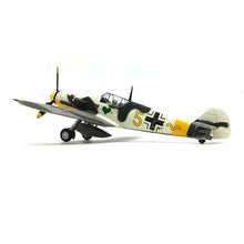 1/72 Scale German WWII Messerschmidt BF-109 Fighter Model Diecast Airplanes Military Display Model Aircraft For Collection Classic Model