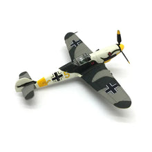 1/72 Scale German WWII Messerschmidt BF-109 Fighter Model Diecast Airplanes Military Display Model Aircraft For Collection Classic Model