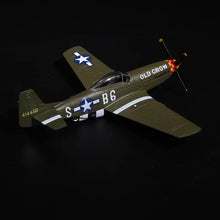 1/72 USA P-51 Mustang Oldcrow Fighter Model World War II Diecast Aircraft Military Display Model Aircraft For Collection