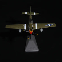 1/72 USA P-51 Mustang Oldcrow Fighter Model World War II Diecast Aircraft Military Display Model Aircraft For Collection