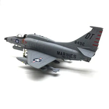 Scale 1/72 U.S. Marine Corps A-4 Skyhawk Attack Aircraft Metal Diecast Fighter Model