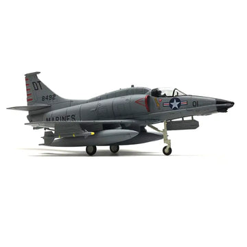 Scale 1/72 U.S. Marine Corps A-4 Skyhawk Attack Aircraft Metal Diecast Fighter Model