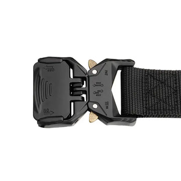 Military Tactical Belt For Men Work Hiking Hunting Climbing 1.5inch Wide Heavy Duty Quick Release Buckle Web Webbing Belt Nylon Canvas Rigger Belts