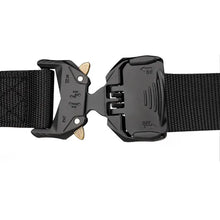 Military Tactical Belt For Men Work Hiking Hunting Climbing 1.5inch Wide Heavy Duty Quick Release Buckle Web Webbing Belt Nylon Canvas Rigger Belts