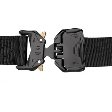 Military Tactical Belt For Men Work Hiking Hunting Climbing 1.5inch Wide Heavy Duty Quick Release Buckle Web Webbing Belt Nylon Canvas Rigger Belts